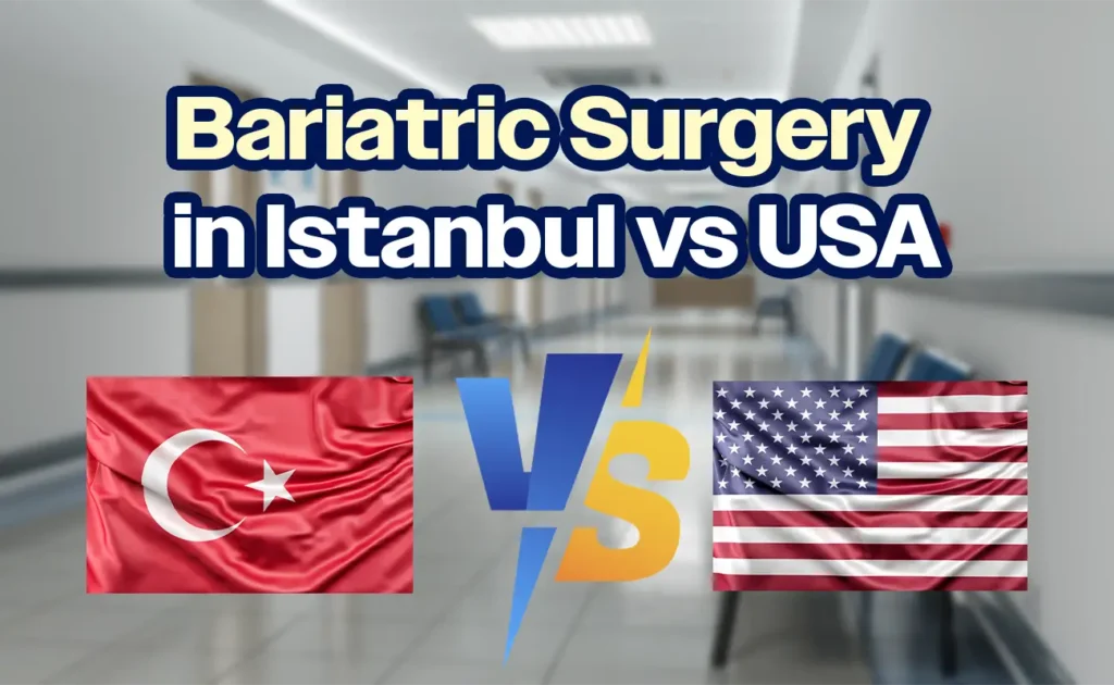 Turkey vs USA bariatric surgery cost and experience chart