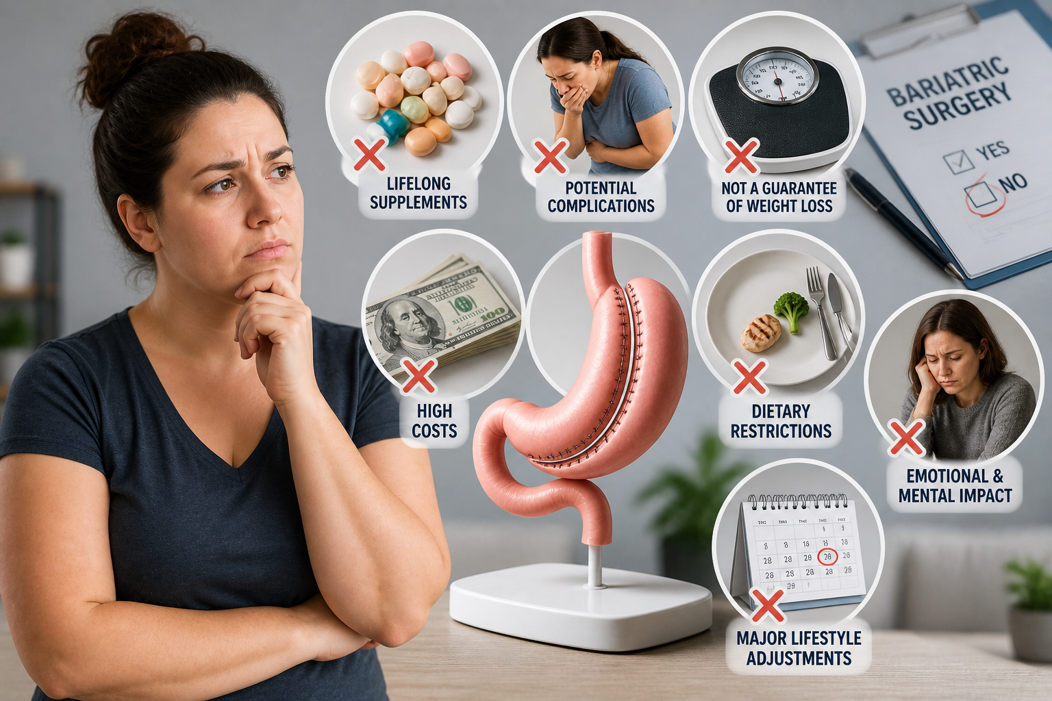 Top Reasons Not to Have Bariatric Surgery Before You Decide