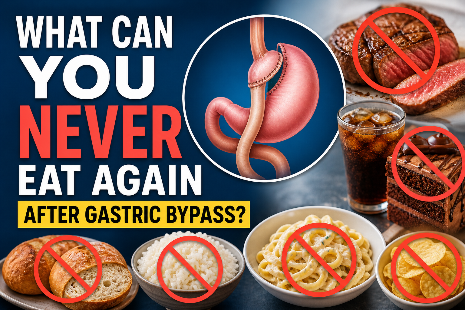 What Can You Never Eat Again After Gastric Bypass