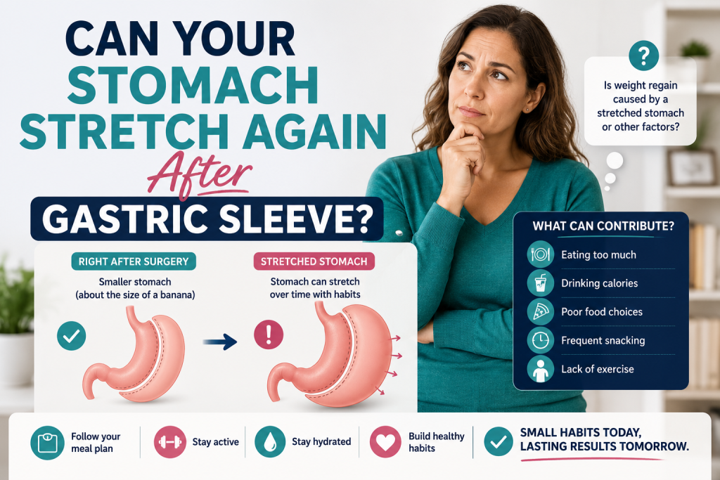 Can Your Stomach Stretch Again After Gastric Sleeve